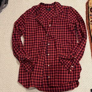 Women’s jcrew flannel NWOT